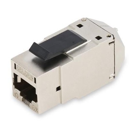 RVAMJKSME-B24 Belden REVConnect 10GX STP Modular Jack, Metal, T568 A/B, - select below appropriate part number to fit used cable