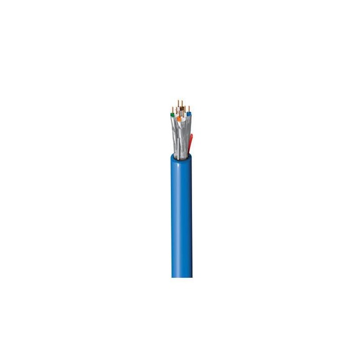 10GXE03.08500 Belden 10GX Category 6A Enhanced Cable, 4 Pair, U/FTP, LSZH Indoor CPR Eca Gray 500MT