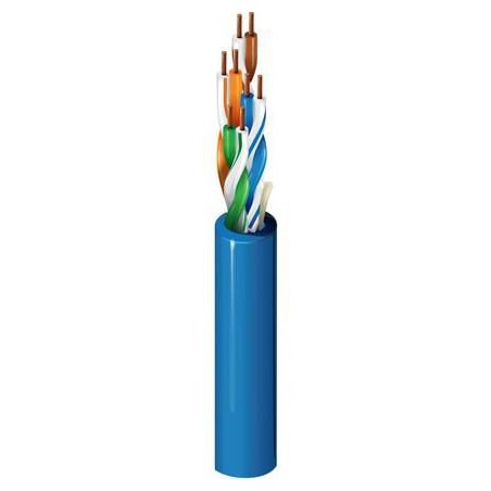 2425D.06305 Belden DataTwist 2400 Category 6+ Cable, 4 Pair, U/UTP, LSZH Indoor CPR Eca IEC60332-3-25 Blue 305MT