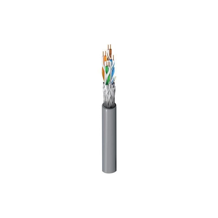 7860ESR.02305 Belden Category 6 Cable, 4 Pair bonded, SF/UTP, PVC Indoor CMR Red 305MT 7860ESR.02305 Belden Category 6 Cable, 4 Pair bonded, SF/UTP, PVC Indoor CMR Red 305MT