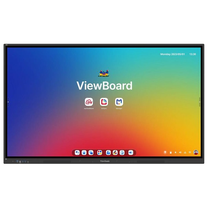 IFP6534 ViewSonic IFP6534, 65", (EDLA-certified), 40 Multi-Point Touch, UHD 4K (3840x2160), Android 14, 7H, 400nits, 8GB RAM/128