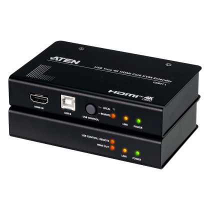 CE801-AT-G Aten USB True 4K HDMI Cat 6 KVM Extender (4K @ 70 m / FHD @ 100 m)