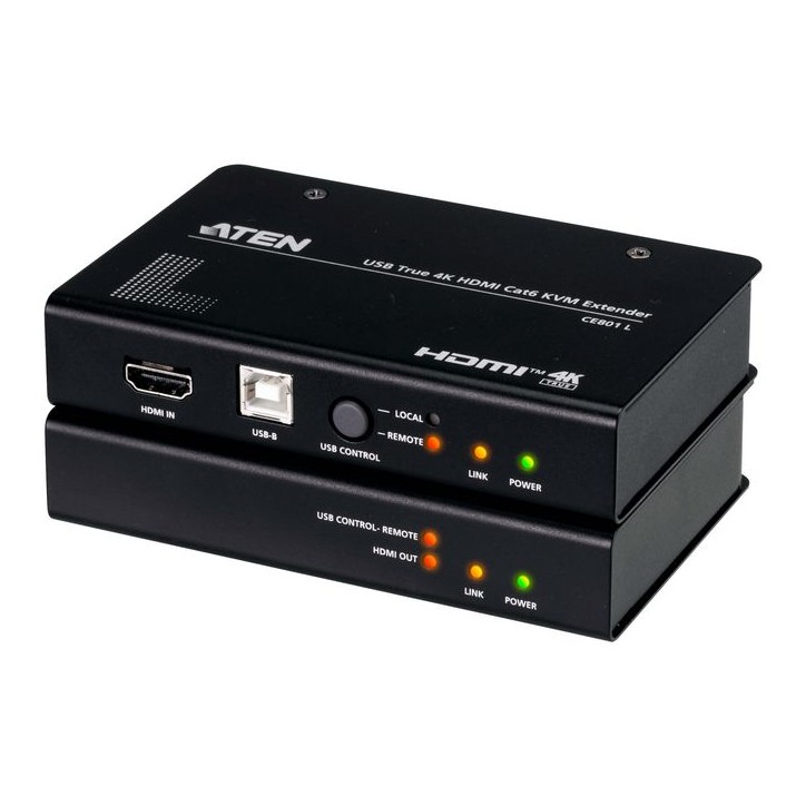 CE801-AT-G Aten USB True 4K HDMI Cat 6 KVM Extender (4K @ 70 m / FHD @ 100 m)