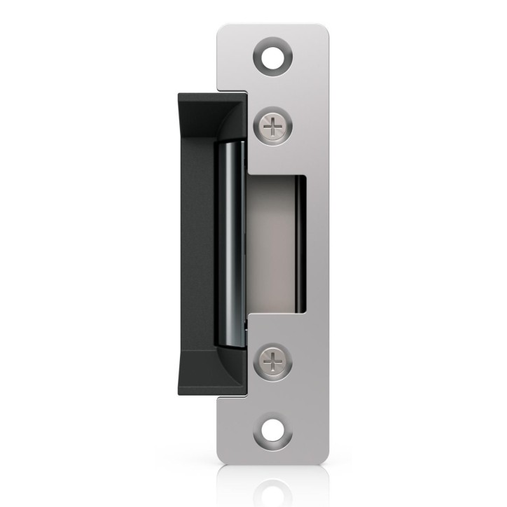 UACC-LOCK-STRIKE-SAFE-15MM Ubiquiti Fail safe, 12V DC, 400mA, Single door(Wooden/metal), 1,200 kg (2,645 lb), zinc alloy/stainle