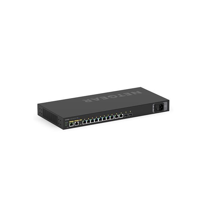 GSM4212P Netgear 24 Gbps, 8x 1G PoE+ RJ-45, 2x 1G RJ-45, 2x SFP, 440x200x43.2 mm