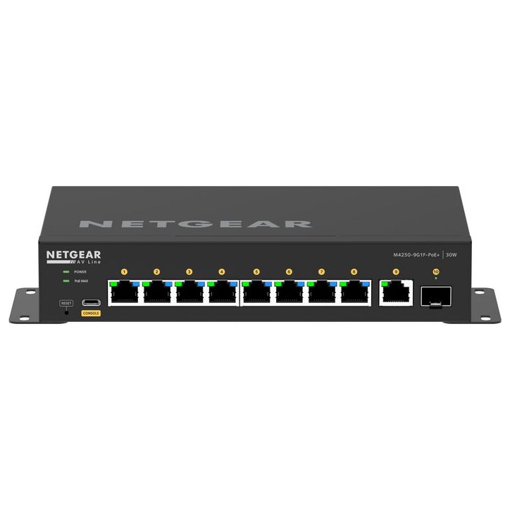 GSM4210PD Netgear Switch GSM4210PD 10PT M4250-9G1F-POE+ MANA