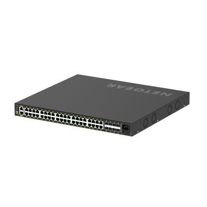 GSM4248PX Netgear 10/100/1000BASE-T, RJ-45, PoE+, 960W, 240Gbps, RS-232, SFP+