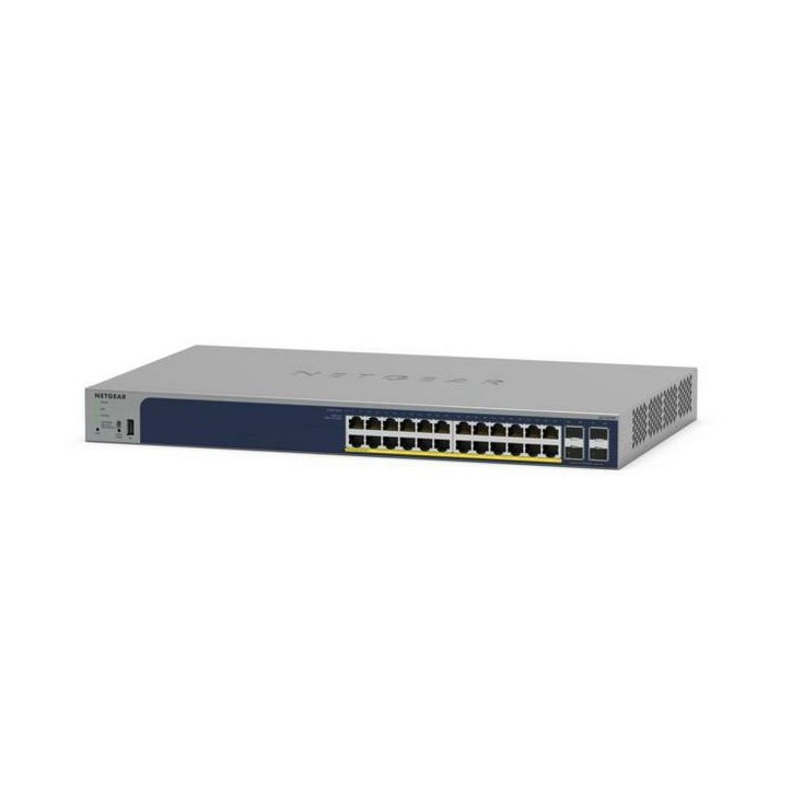 GS728TPP Netgear Gs728Tpp Managed L2/L3/L4 Gigabit Ethernet (10/100/1000) Power Over Ethernet (Poe) Grey