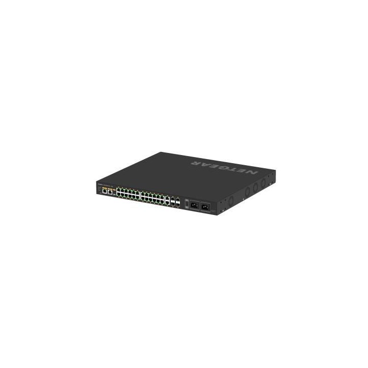 GSM4230UP Netgear AV Line 24x1G Ultra90 PoE++ 802.3bt 1,440W 2x1G and 4xSFP Managed Switch