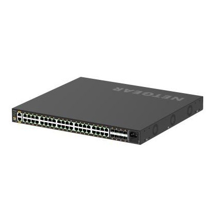 GSM4248P Netgear 10/100/1000BASE-T, RJ-45, PoE+, 480W, 96Gbps, RS-232, SFP