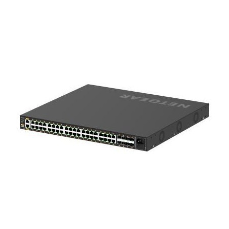 GSM4248P Netgear 10/100/1000BASE-T, RJ-45, PoE+, 480W, 96Gbps, RS-232, SFP