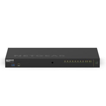 GSM4212UX Netgear 60 Gbps, 8x 1G PoE+ RJ-45, 2x 1G RJ-45, 2x SFP+, 720 W PoE, 440x200x43.2 mm