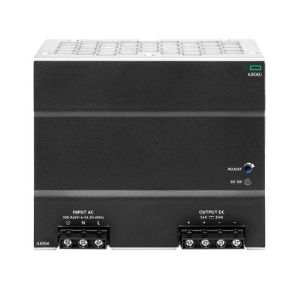 JL820A-RFB Hewlett Packard Enterprise Aruba Networking 4000i POE 54VDC 480W 100-240VAC DIN Power Supply