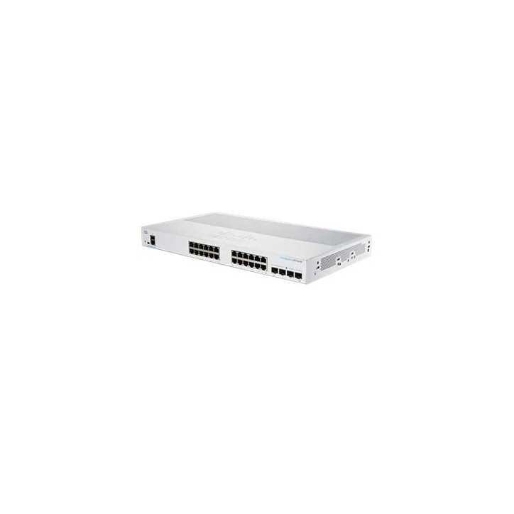 CBS250-24T-4X-EU-RFB Cisco Business 250 Switch, 24 10/100/1000 ports, 4 10 Gigabit SFP+, EU