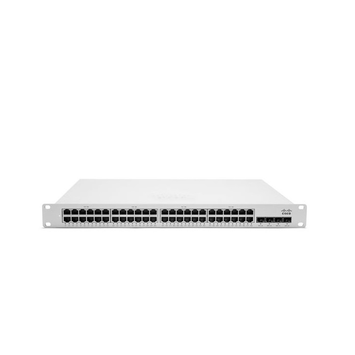 MS350-48LP-HW-RFB Cisco Cloud Managed Switch, 48 x Gigabit Ethernet RJ-45, 4 x SFP, 370W PoE / PoE