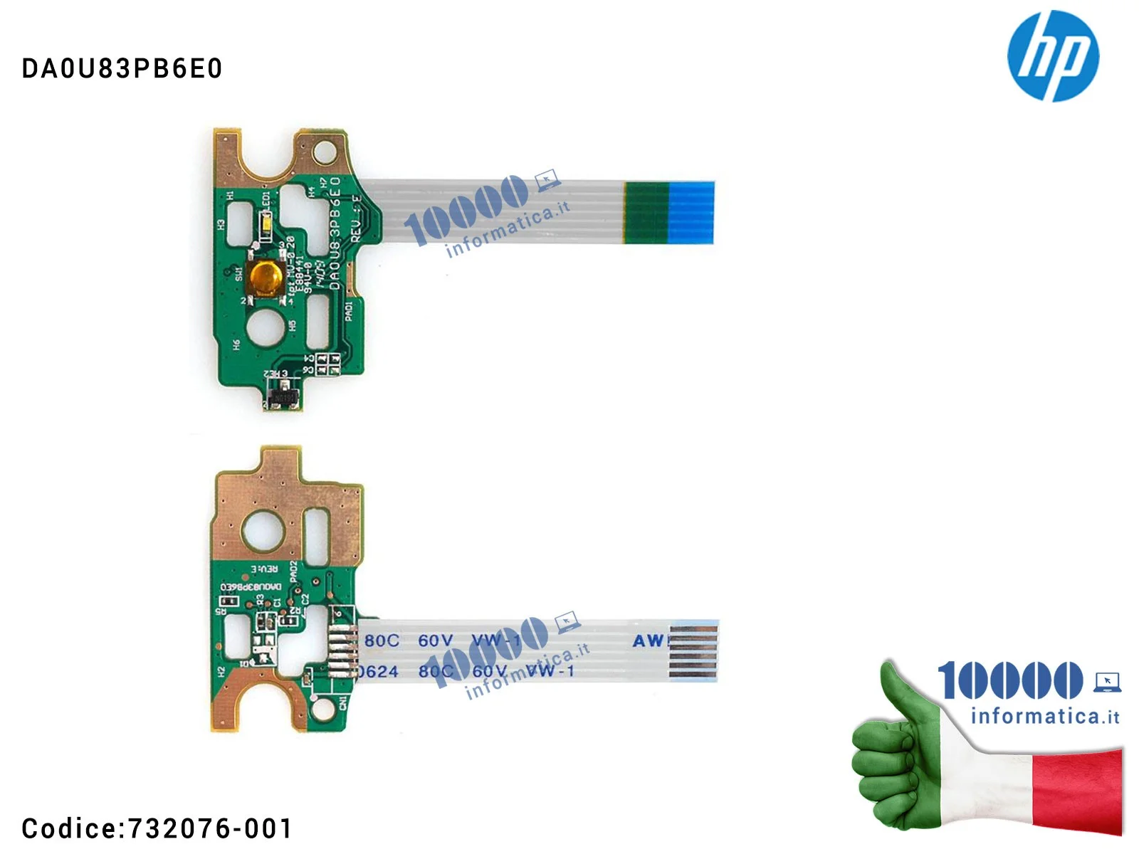 732076-001 Pulsante Tasto Accensione Power Board HP 14-N 15-N 15-F 732076-001 DA0U83PB6E0 DA0U83PB6B0 DA0U83PB6C0 732076-001 Pulsante Tasto Accensione Power Board HP 14-N 15-N 15-F 732076-001 DA0U83PB6E0 DA0U83PB6B0 DA0U83PB6C0