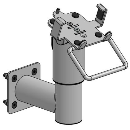 EET202-02 Ergonomic Solutions Wall mount for SumUp AIR E205 - BLACK-