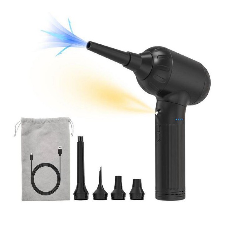 MOBX-TOOLS-082 CoreParts Cordless air blower / dust blower for PC, Laptop, and other hardware, 7500mAh battery, with 5 attachmen