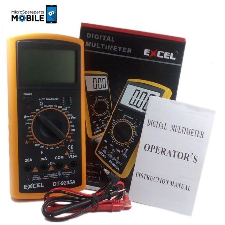 MOBX-TOOLS-031 CoreParts Multimeter - AC/DC/A LCD Digital Multimeter DC Voltage200mV~1000V & AC Voltage200mV~750V