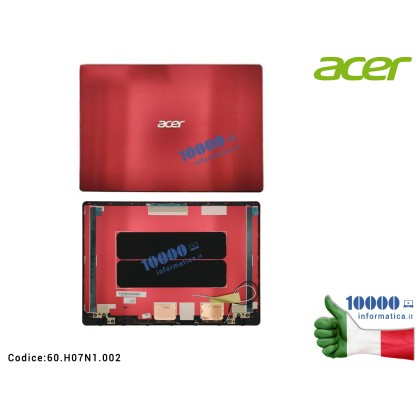 Cover LCD [RED] ACER Swift SF314-54 SF314-54G SF314-41 SF314-56 SF314-41G SF314-56G [ROSSA] 60.H07N1.002 60H07N1002