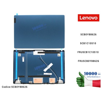 Cover LCD LENOVO [BLU] IdeaPad 5-14IIL05 (81YH) 5-14ARE05 (81YM) 5-14ITL05 (82FE) 5CB0Y88626 5CB1C10510 FRU5CB1C10510 FRU5CB0Y88