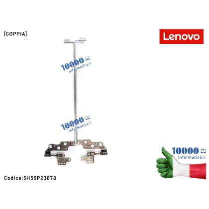 Cerniere Hinges LENOVO IdeaPad S130-14IGM (81J2) 120S-14IAP (81A5) [COPPIA] S130-14 5H50P23878 Cerniera Hinge