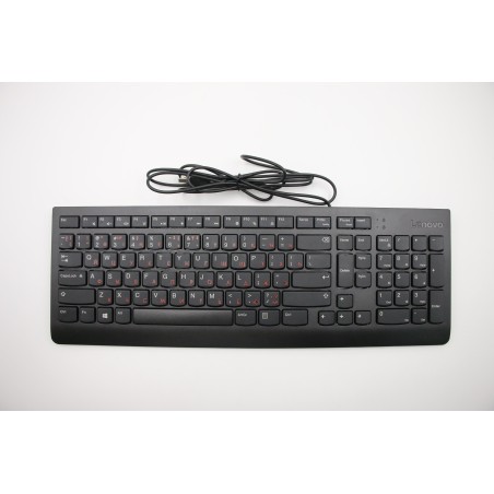 Lenovo 00XH634 Tastiera esterna, USB, Kazakhstan, Nero, Senza retroilluminazione