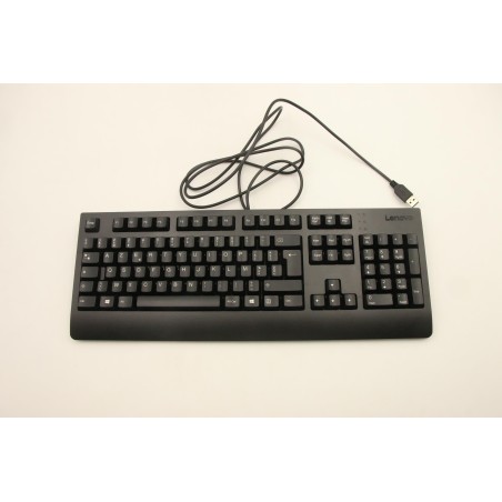 Lenovo 00XH691 Keyboard External,USB,Belgium French,Black,Non_Backlight