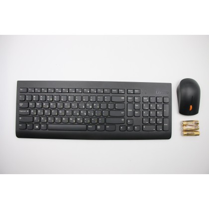 Lenovo 00XH813 Keyboard_Mouse,Wireless,Hebrew,Black,Non_Backlight