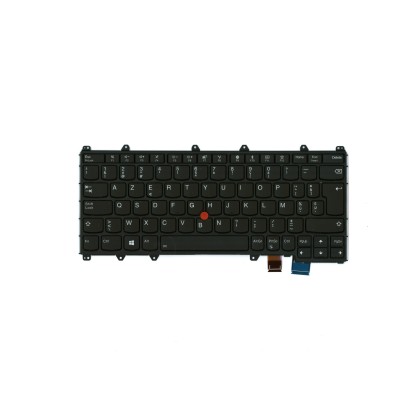 Lenovo 01HW621 Tastiera interna, Belga, Nero, Retroilluminazione