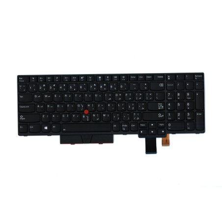 Lenovo 01HX224 Tastiera interna, Arabo, Retroilluminazione
