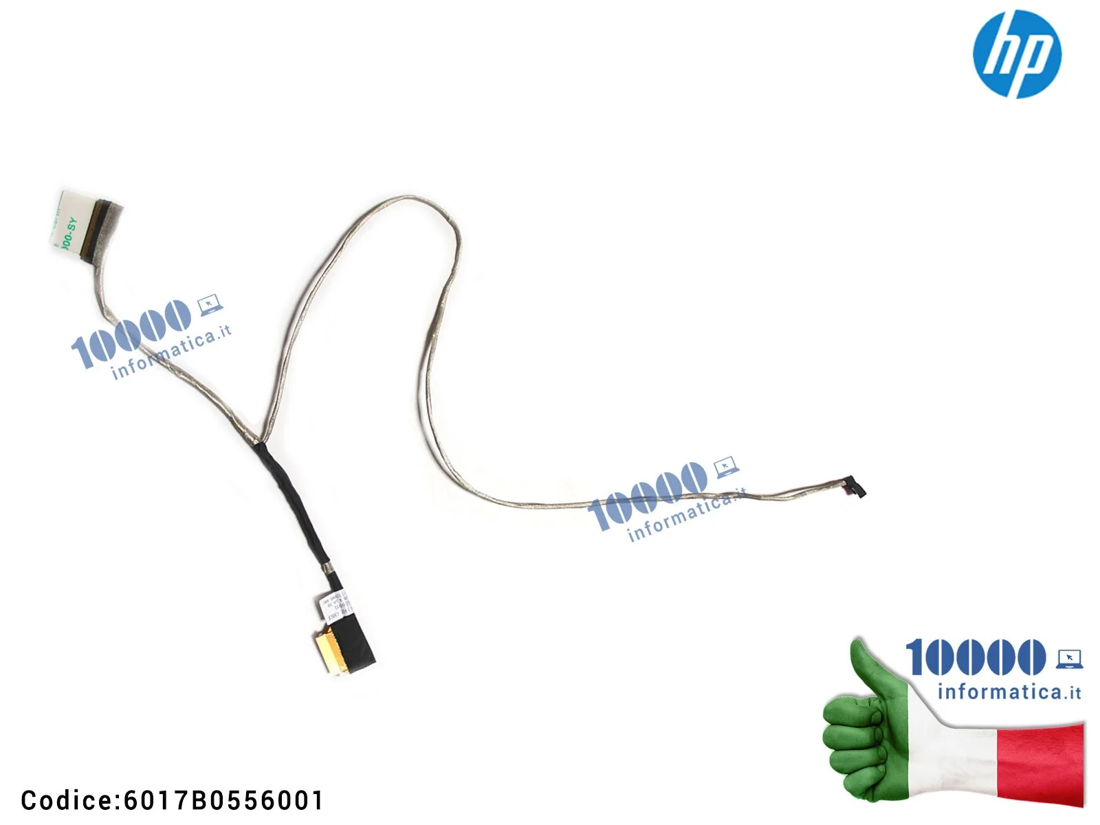 6017B0556001 Cavo Flat LCD HP Pavilion 241 G1 247 G1 Elcot 14'' LVDS 6017B0556001 6017B0556001 Cavo Flat LCD HP Pavilion 241 G1 247 G1 Elcot 14'' LVDS 6017B0556001