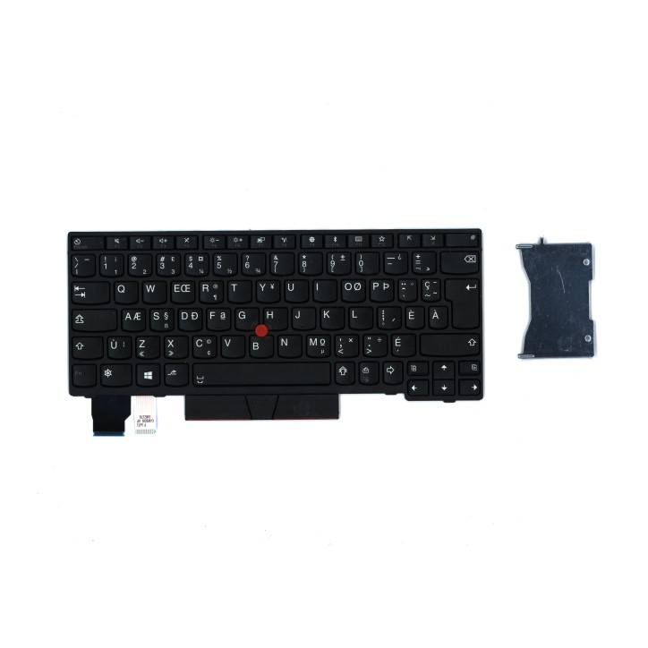 Lenovo 01YP081 Tastiera interna, Francese (Canada) ACNOR, Nero, Senza_retroilluminazione