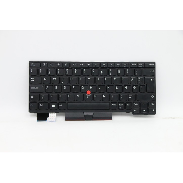 Lenovo 01YP169 Tastiera interna, Danese, Nero, Senza retroilluminazione