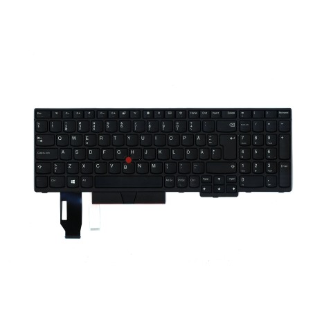 Lenovo 01YP745 Tastiera interna, Svedese/finlandese, nero, Con tastierino numerico