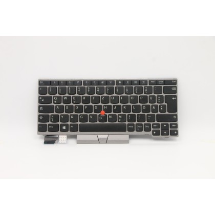 Lenovo 01YP812 Tastiera interna, Tedesco, argento