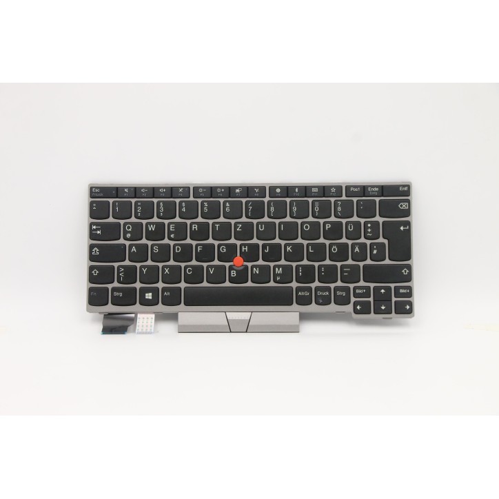 Lenovo 01YP812 Tastiera interna, Tedesco, argento