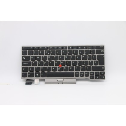 Lenovo 01YP828 Tastiera interna, Inglese (Regno Unito), argento