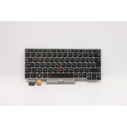 Lenovo 01YP847 Tastiera interna, Bulgaro, argento, Retroilluminazione