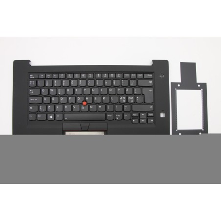 Lenovo 01YU827 C-Cover with keyboard, Nordic, Backlight, Non-Fingerprint, UK