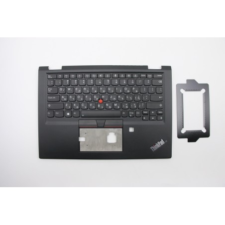 Lenovo 02HL525 Palmrest Top Case con tastiera, Ebraico, Nero, Retroilluminazione