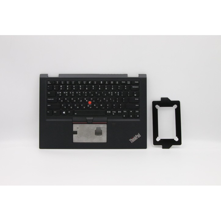 Lenovo 02HM701 Palmrest Top Case con tastiera, Coreano, nero, WLAN