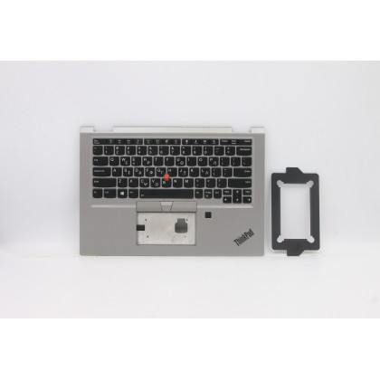 Lenovo 02HM737 Palmrest Top Case con tastiera, Greco, Retroilluminazione