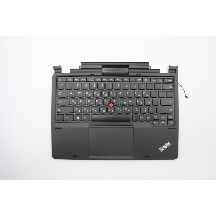 Lenovo 04X0638 Palmrest Top Case con tastiera, Israele (ebraico)