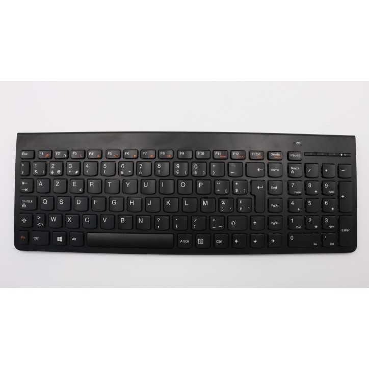 Lenovo 25209202 Tastiera_mouse, 2,4 G, Belga, nero