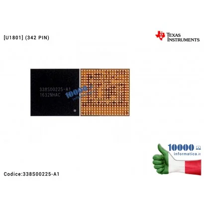 IC Chip 338S00225-A1 Controllo Accensione Fix iPhone 7 7+ Plus [U1801] (342 PIN) Main Power Controller