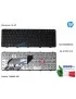 738696-061 Tastiera Italiana HP ProBook 650 G1 ProBook 655 G1 [Versione 15,6"]