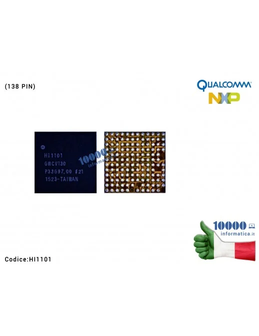 HI1101 IC Chip HI1101 Modulo WiFi Bluetooth Huawei P8 e P8 Lite (138 PIN)