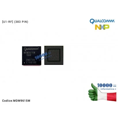 IC Chip MDM9615M CPU Baseband QUALCOMM Modem 4G LTE iPhone 5 5G 5C 5S [U1-RF] (383 PIN)