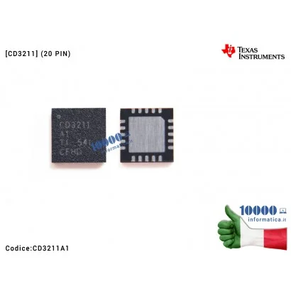 CD3211A1 IC Chip TI CD3211A1 CD3211 CD3211A1RGPR APPLE MacBook QFN20 (20 PIN)